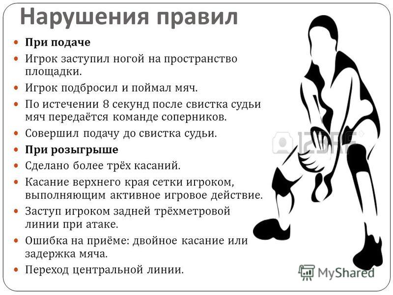 Ошибка при подаче мяча в волейболе. Нарушение правил в волейболе. Правила волейбола нарушения. Нарушения при подаче мяча. Основные нарушения в волейболе.