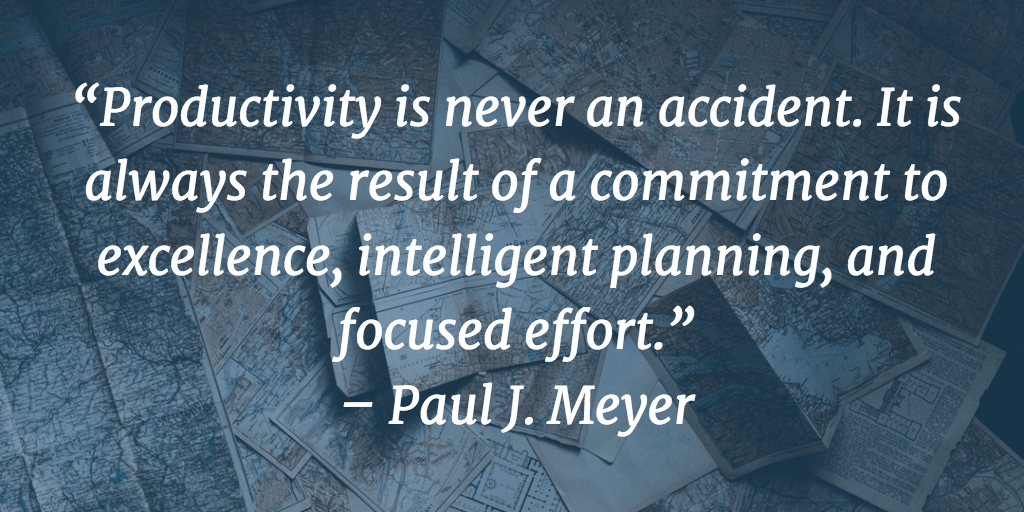 Time management quotes Paul J Meyer