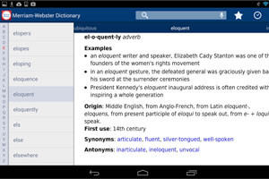 Merriam-Webster — толковый словарь, который поможет вам изучать английские слова
