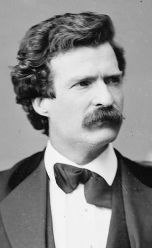 Mark Twain in February 1871