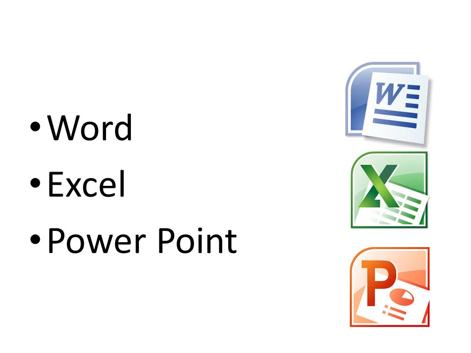 Для создания презентаций используется программа powerpoint excel word