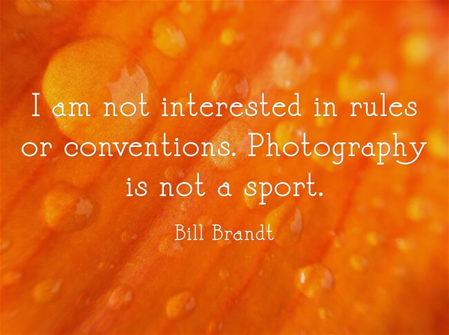 photography quote bill brandt