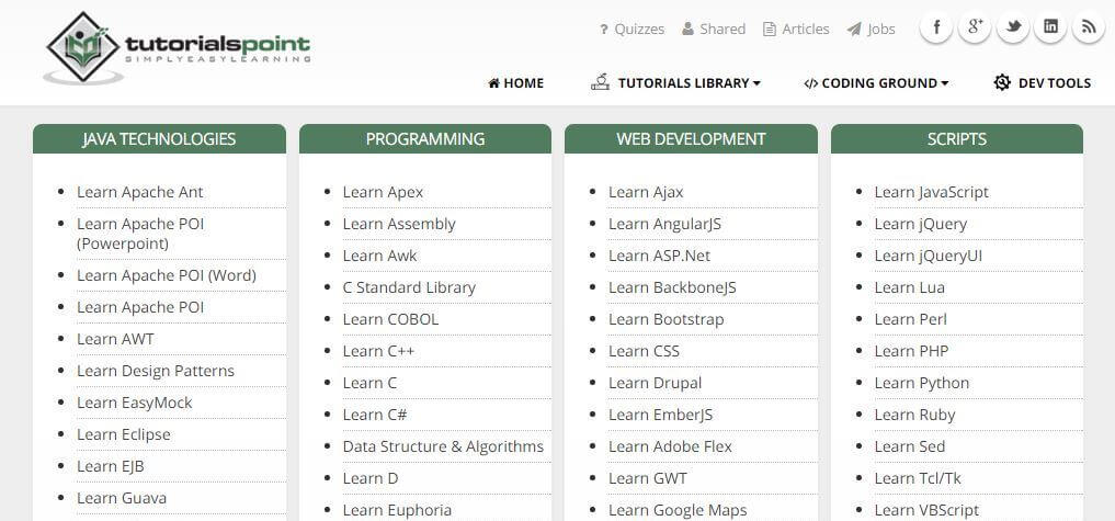 learn programming languages online free